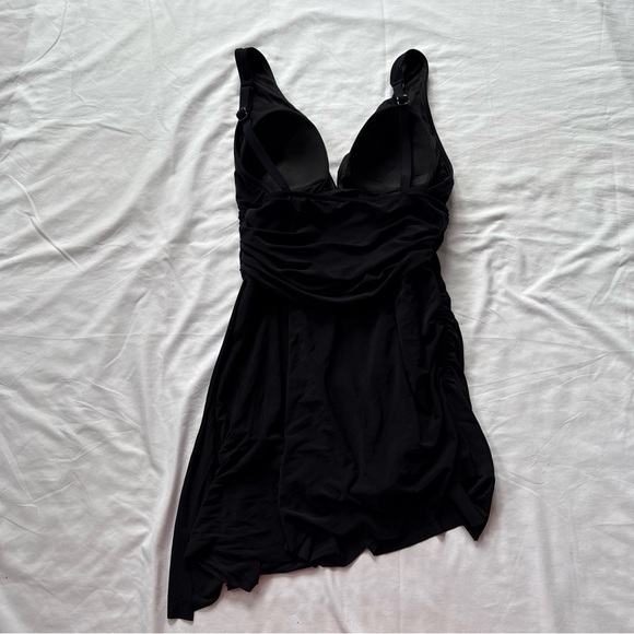 New! Magicsuit Black Celine Swim Dress Size 14 25075 - Picture 6 of 10